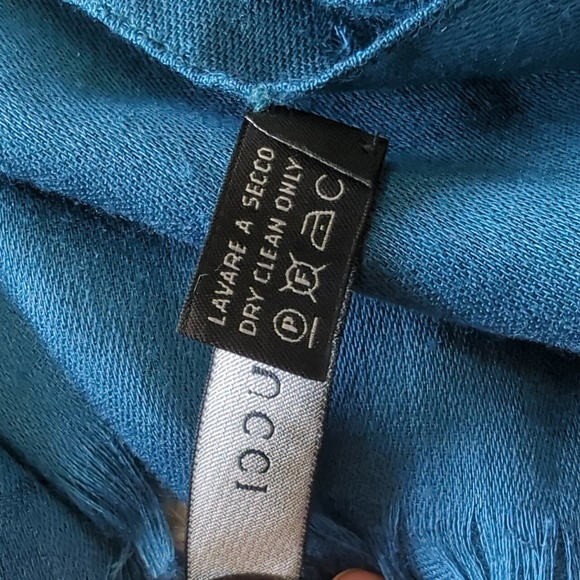 Gucci blue scarf - Picture 16 of 16